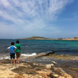 Malta looking to the horizon